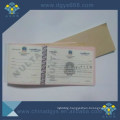 Booklet Ticket Coupon with Two Sides Printing